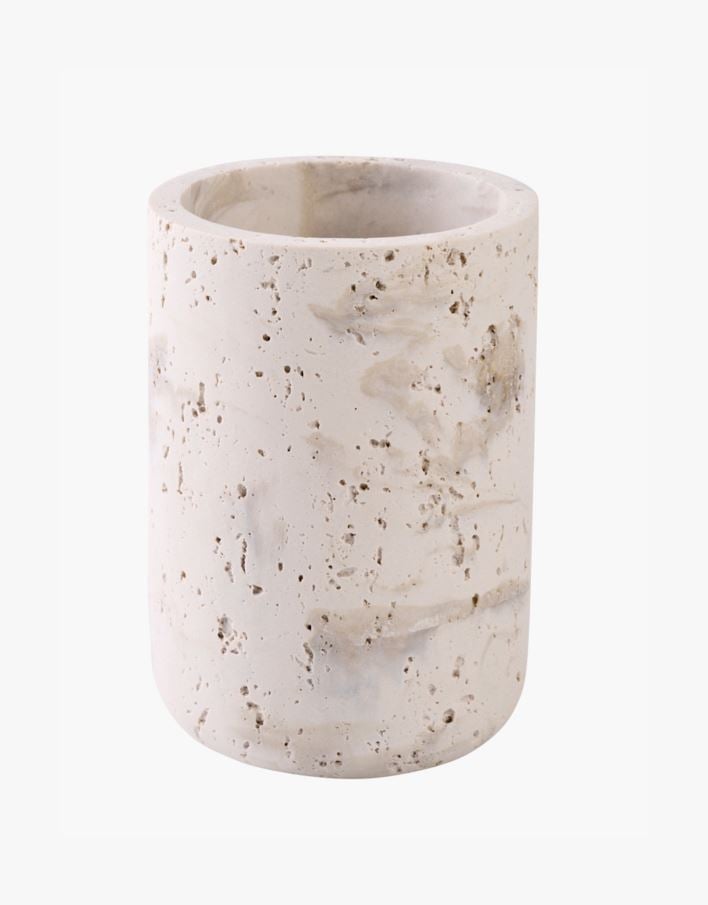 Hammasharjateline beige - 8,2x8,2x11,8 cm beige - 1