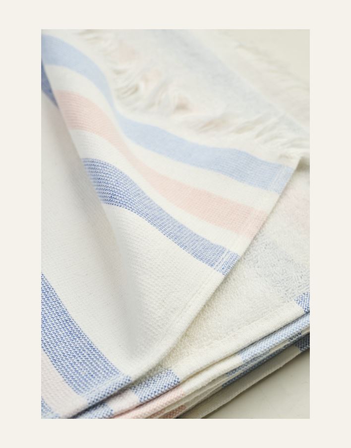 Kylpypyyhe moniväri/sininen - 3