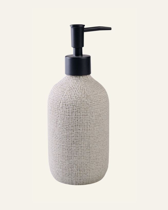 Saippuapumppu harmaa - 8,2x8,2x19,8 cm harmaa - 1