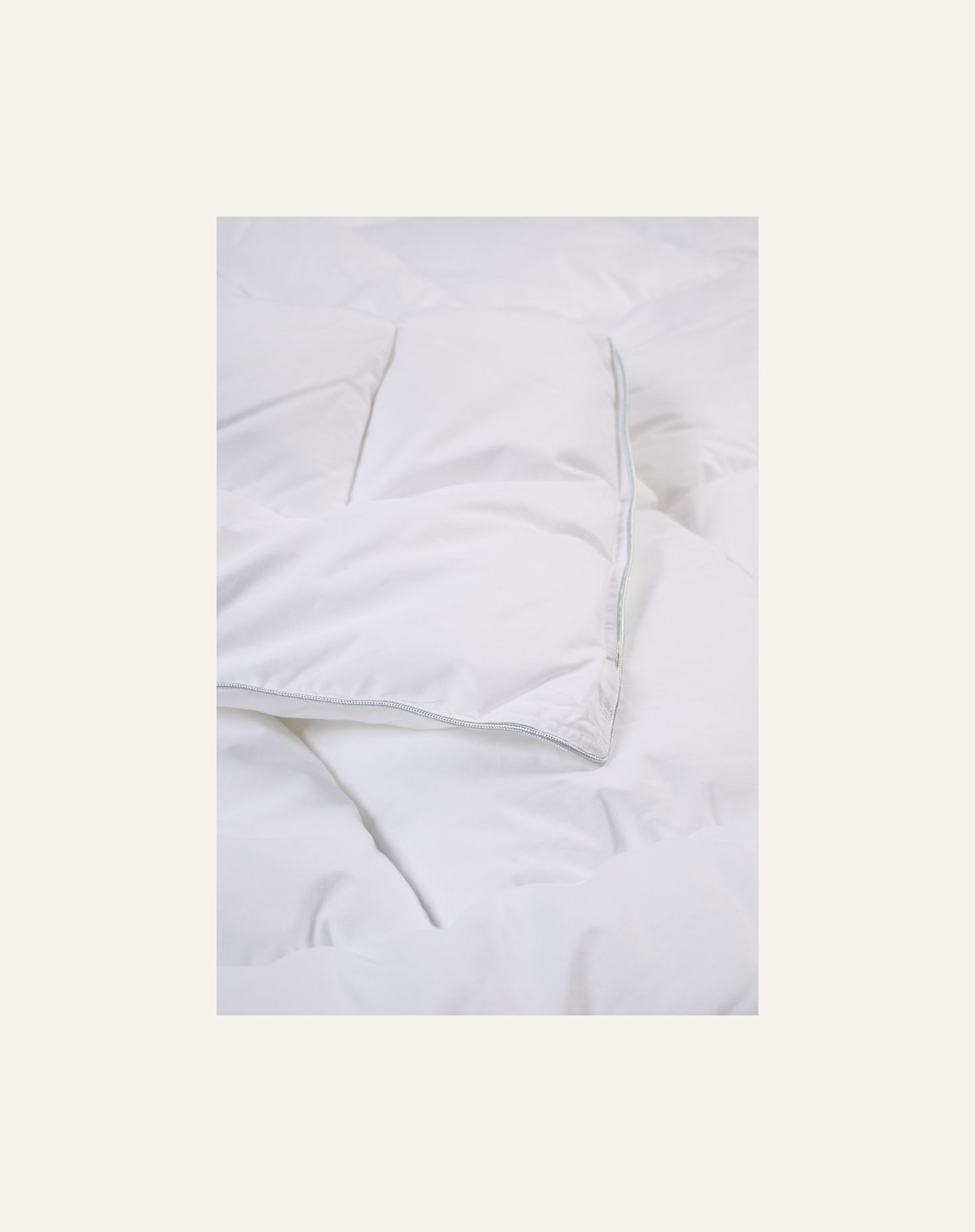 Lämmin kuitupeitto valkoinen - 3