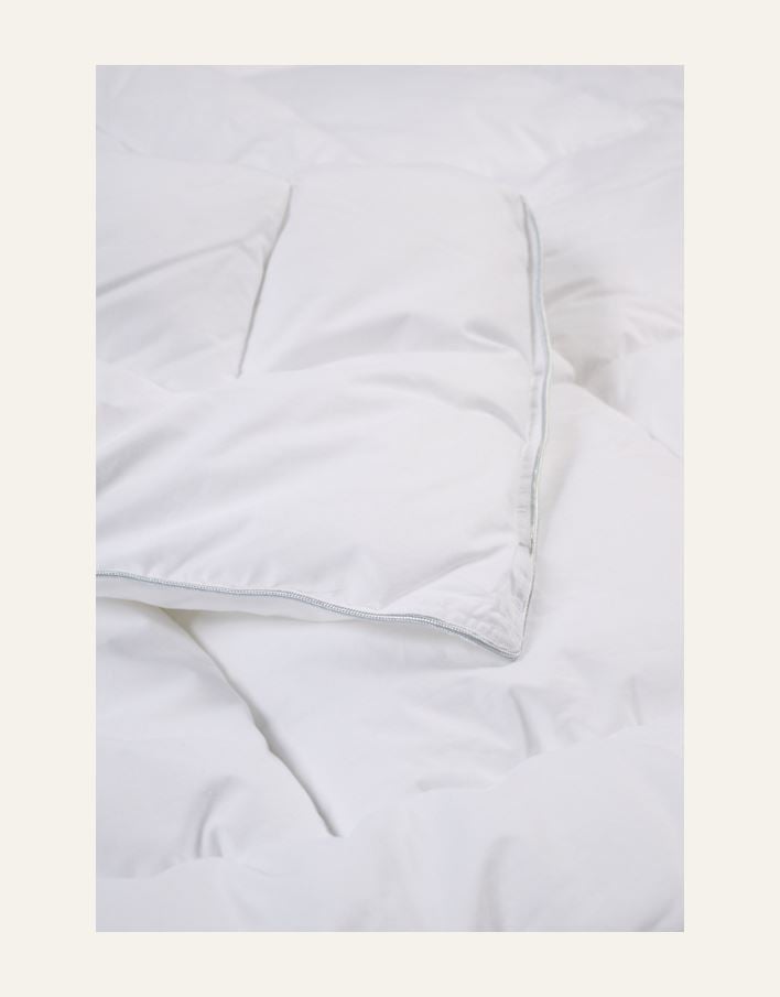 Lämmin kuitupeitto valkoinen - 3