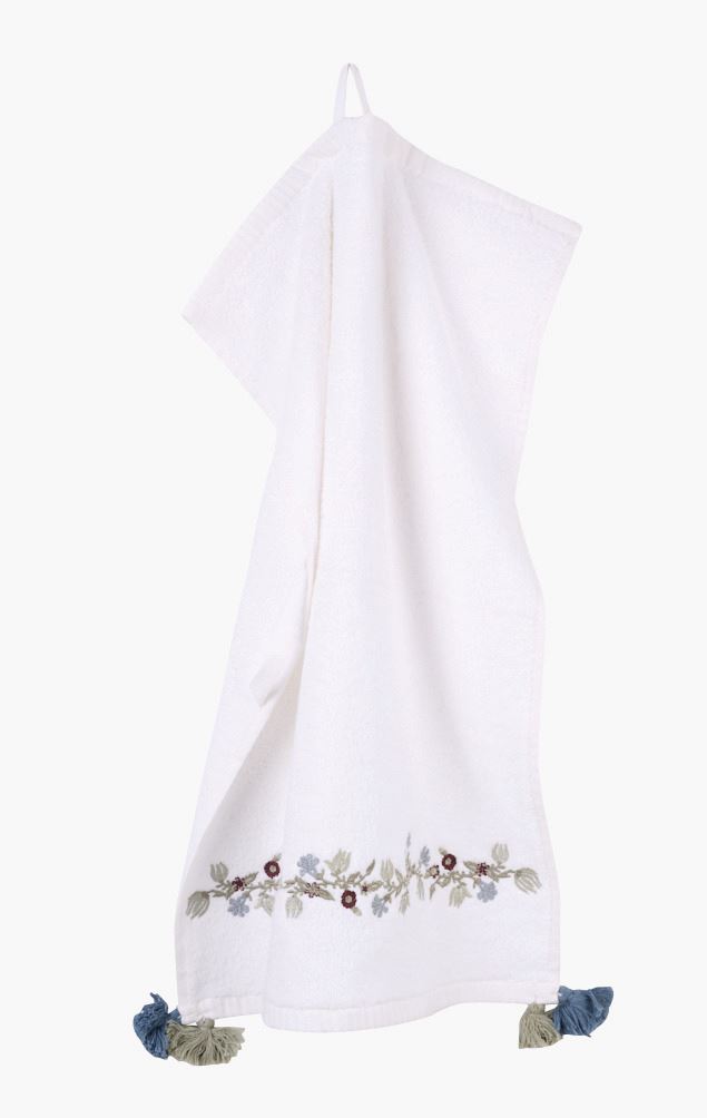 Pyyhe valkoinen - 40x60 cm valkoinen - 1