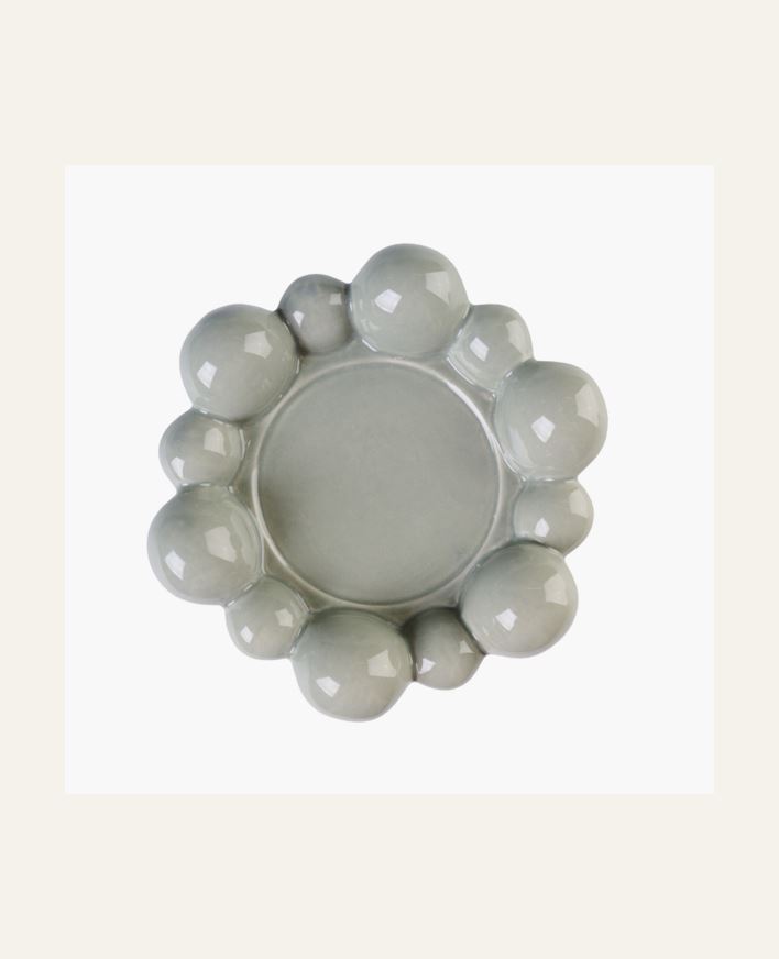 Kynttilänjalka vihreä - 16,2x16,2x4 cm vihreä - 1