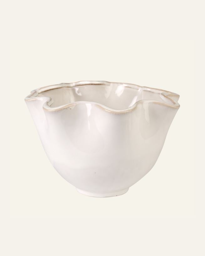 Kulho luonnonvalkoinen - 20x20x14 cm luonnonvalkoinen - 1