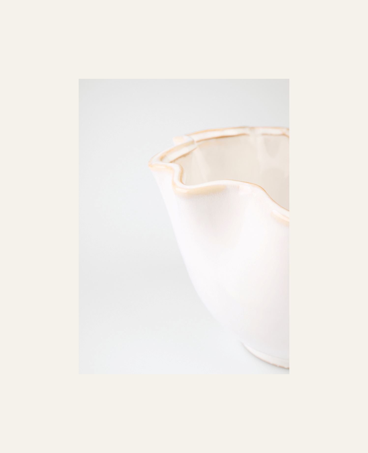 Kulho luonnonvalkoinen - 2