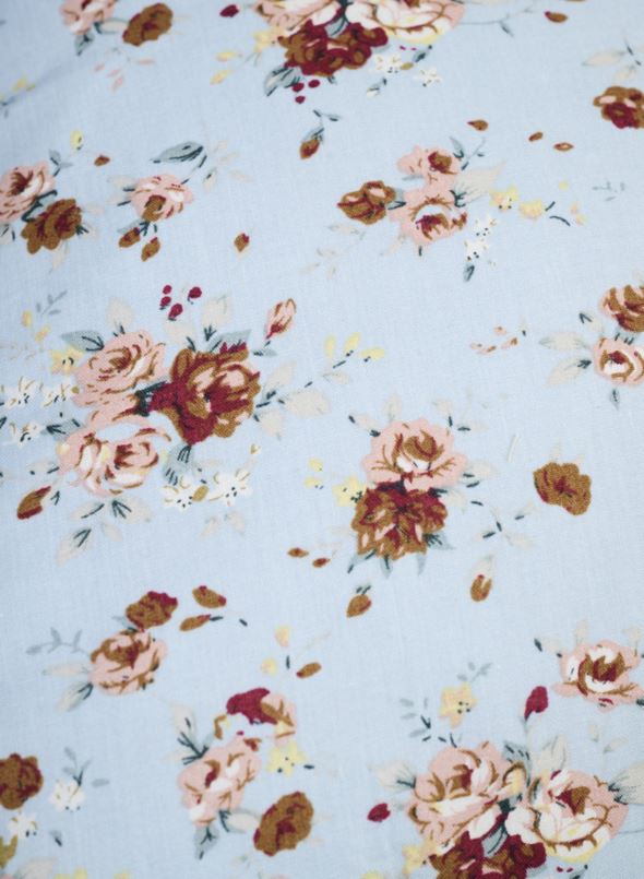 Koristetyyny taivaansininen - 3