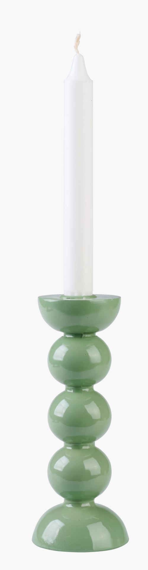 Kynttilänjalka vihreä - 8x8x20 cm vihreä - 1