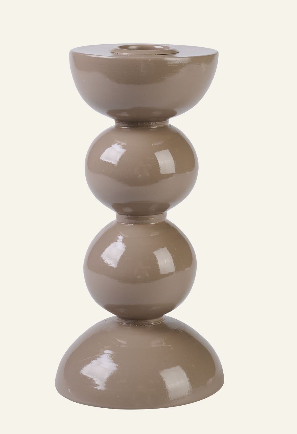 Kynttilänjalka ruskea - 7x7x15 cm ruskea - 1