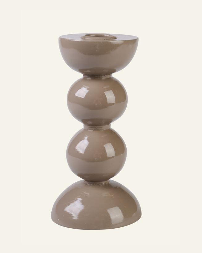 Kynttilänjalka ruskea - 7x7x15 cm ruskea - 1