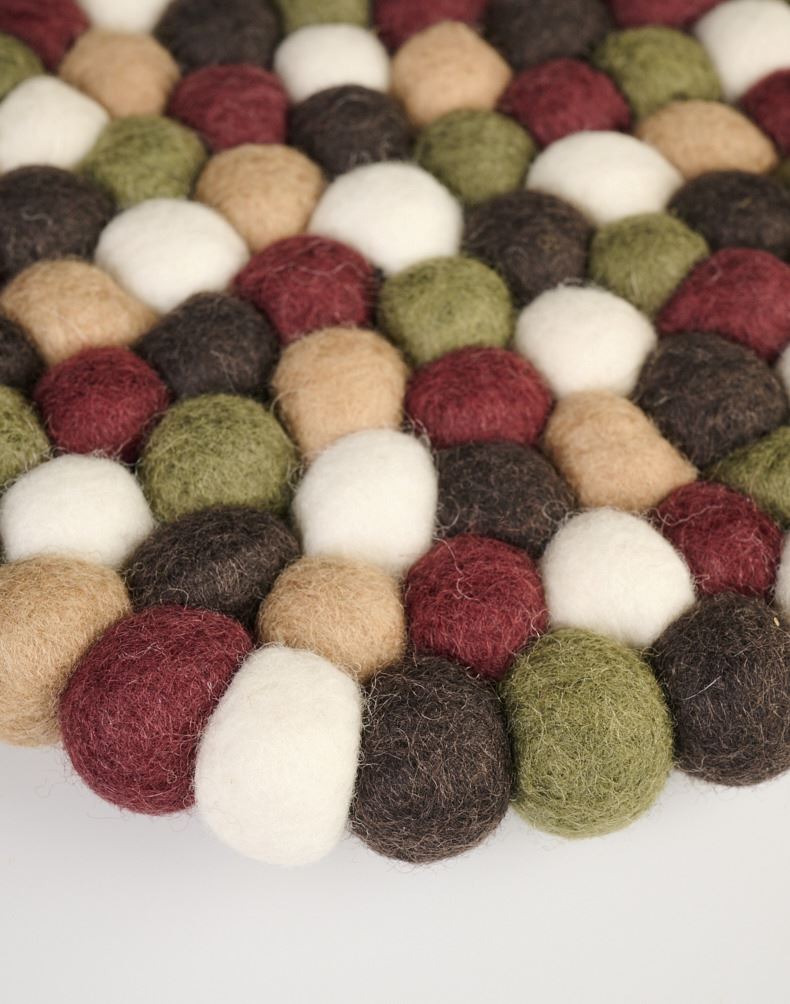 Pannunalunen viininpunainen - 2