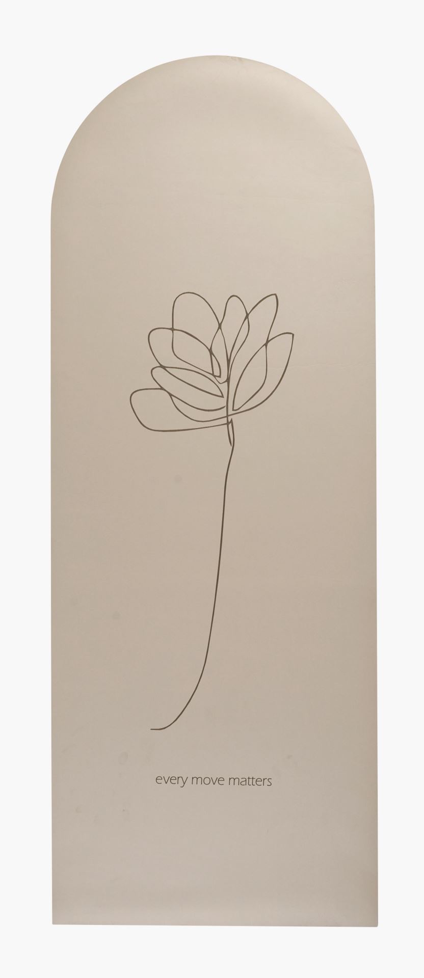 Joogamatto beige - 183x68x0,6 cm beige - 1