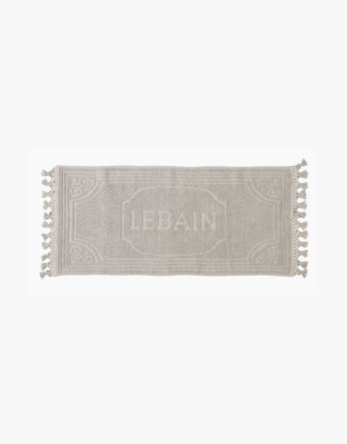 Kylpyhuoneenmatto beige - 60x130 cm beige - 1