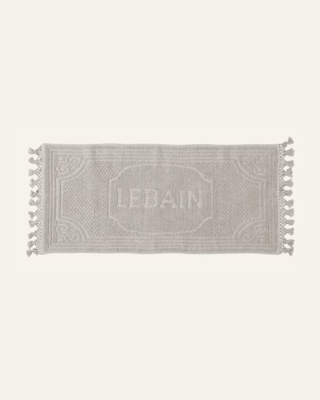 Kylpyhuoneenmatto beige - 60x130 cm beige - 1