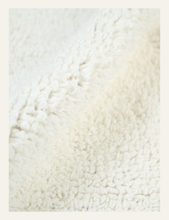 Kylpyhuoneenmatto luonnonvalkoinen - 2