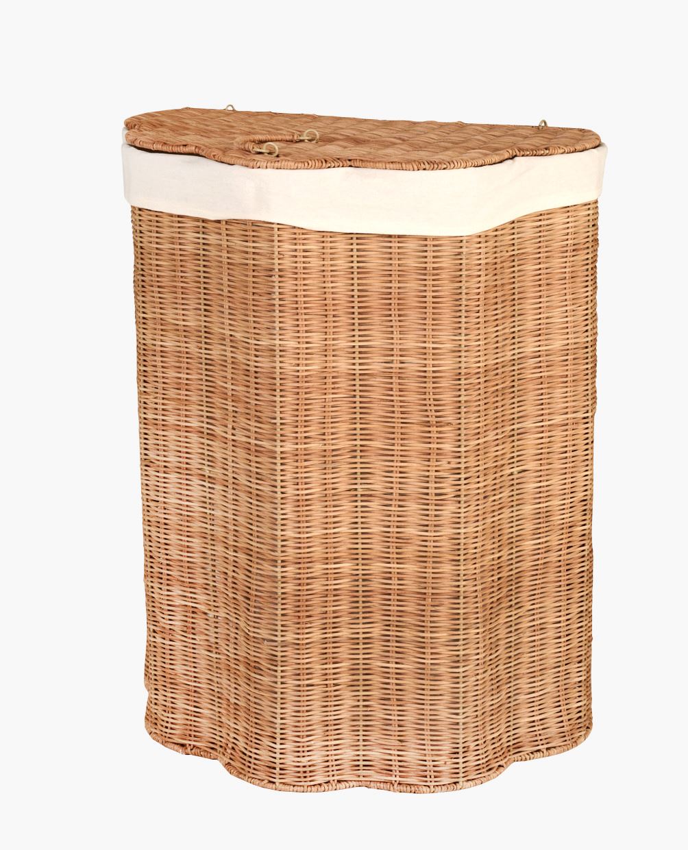 Pyykkikori luonnonväri - 54x32x67 cm luonnonväri - 1