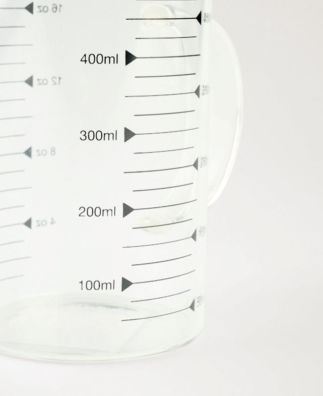Mittakuppi läpikuultava - 2