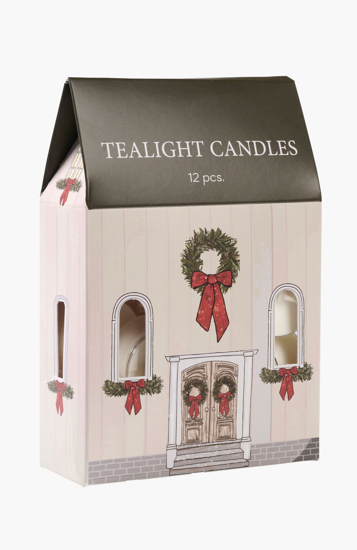 Lämpökynttilät 12kpl valkoinen - ø4cm valkoinen - 1