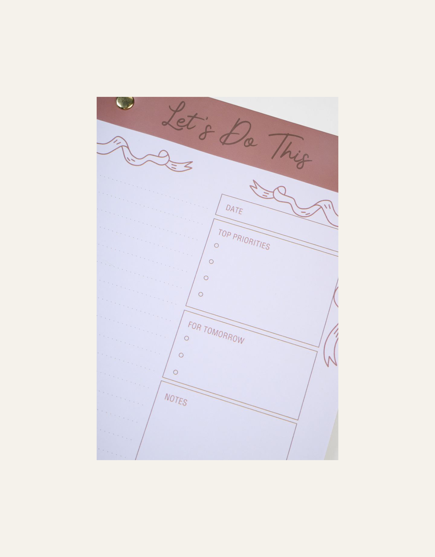 Viikkomuistio roosa - 2