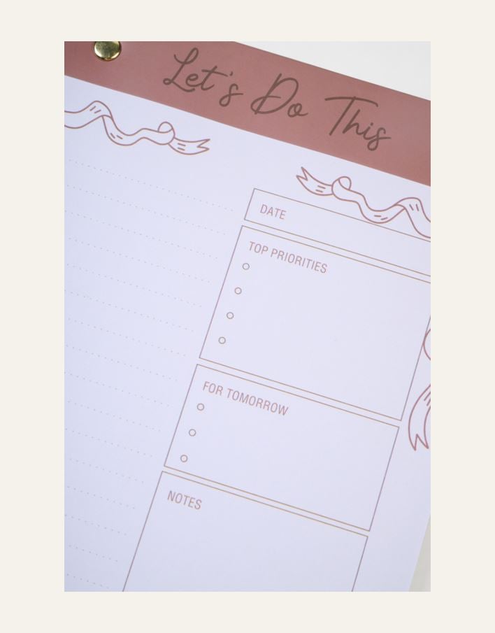 Viikkomuistio roosa - 2