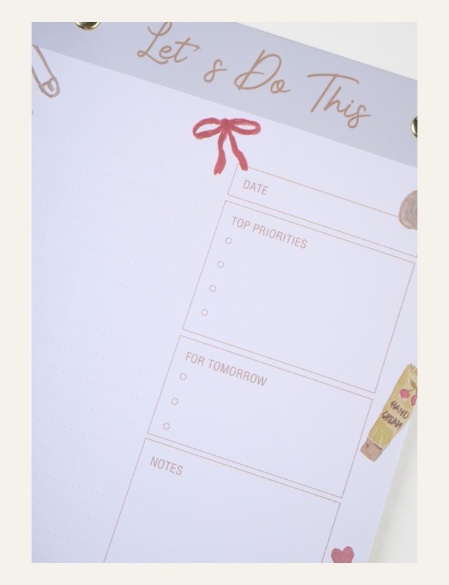 Viikkomuistio roosa - 2