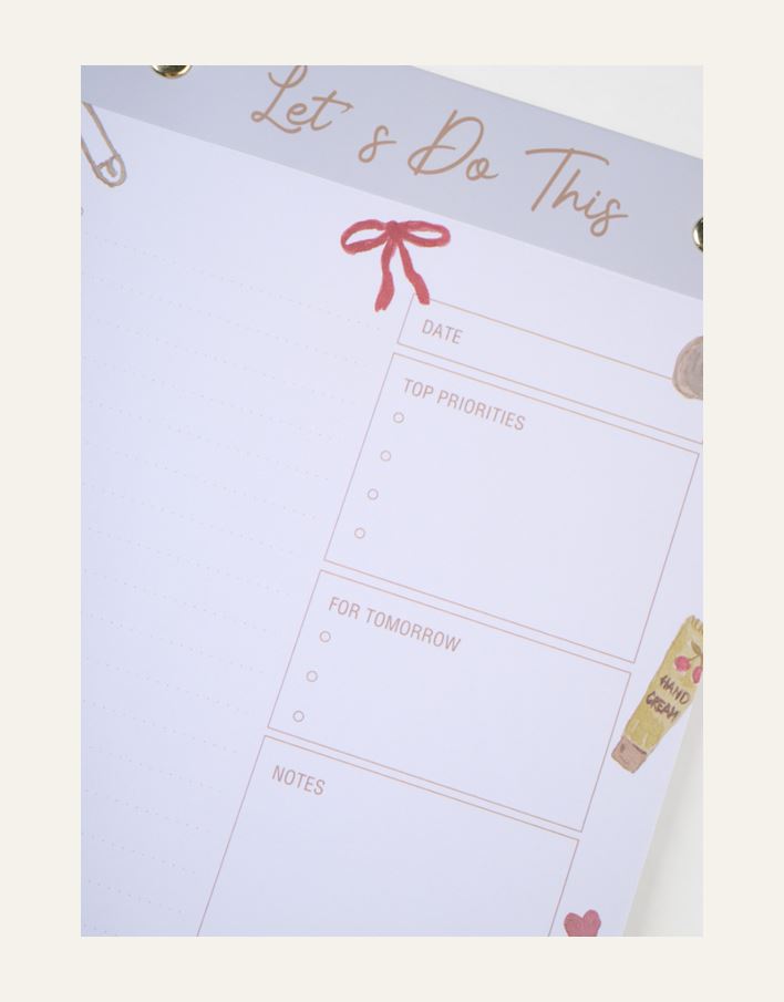 Viikkomuistio roosa - 2