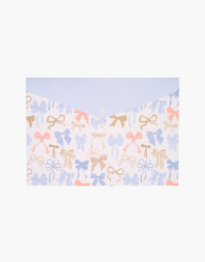 Paperikansio moniväri/sininen - 23,4x33 cm moniväri/sininen - 1