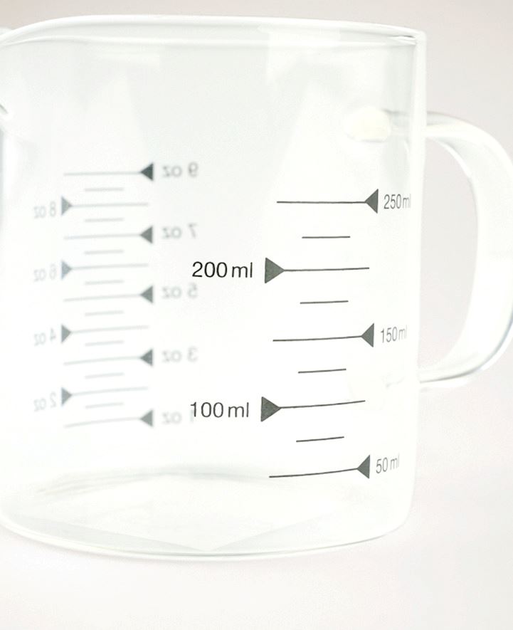 Mittakuppi läpikuultava - 2