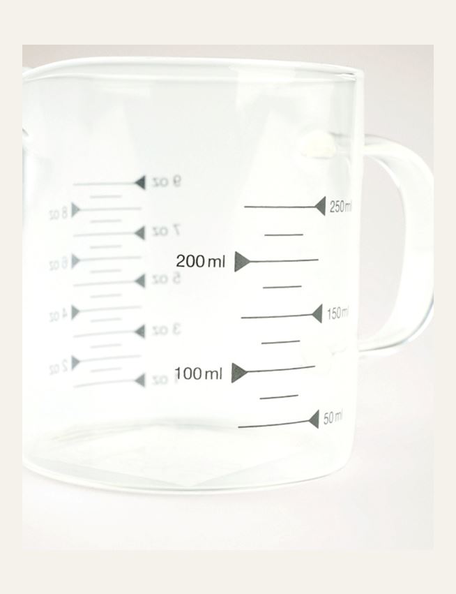 Mittakuppi läpikuultava - 2