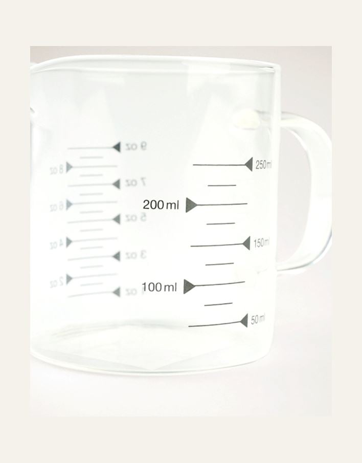 Mittakuppi läpikuultava - 2