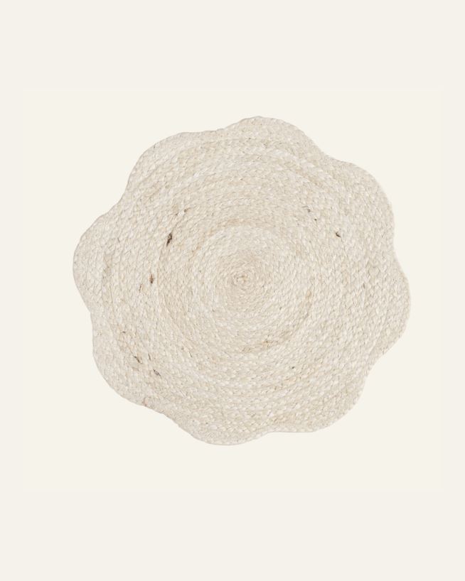 Tabletti luonnonvalkoinen - ø40 cm luonnonvalkoinen - 1