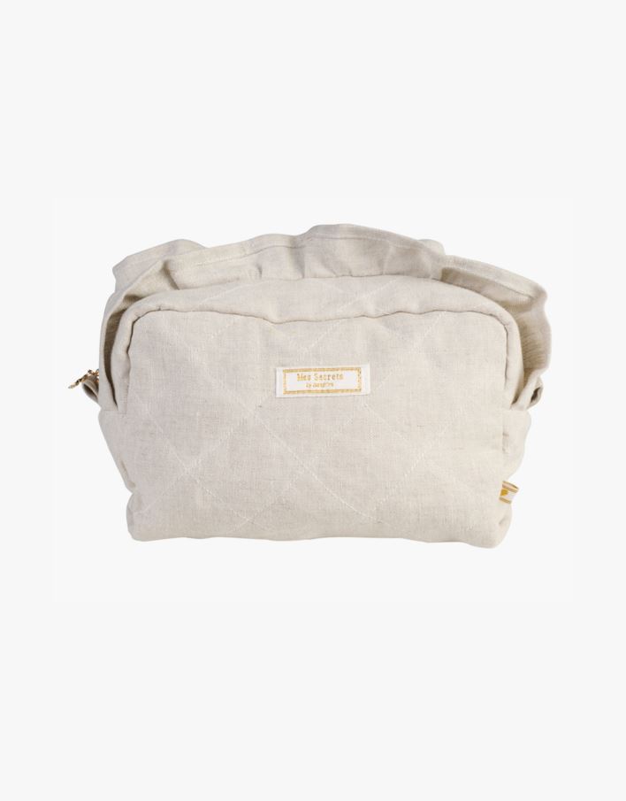 Toilettilaukku luonnonväri - 14x20 cm luonnonväri - 1