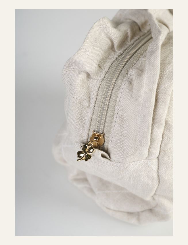 Toilettilaukku luonnonväri - 3