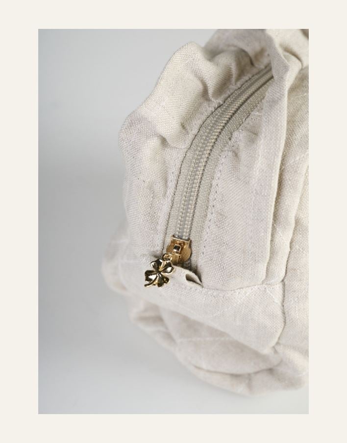 Toilettilaukku luonnonväri - 3