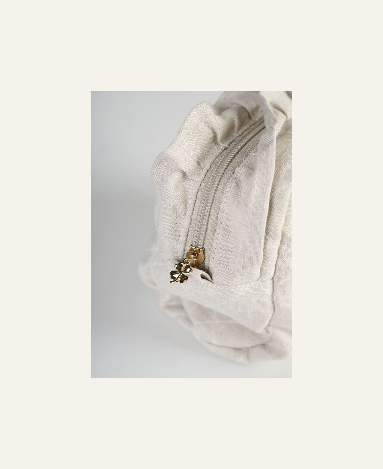 Toilettilaukku luonnonväri - 3