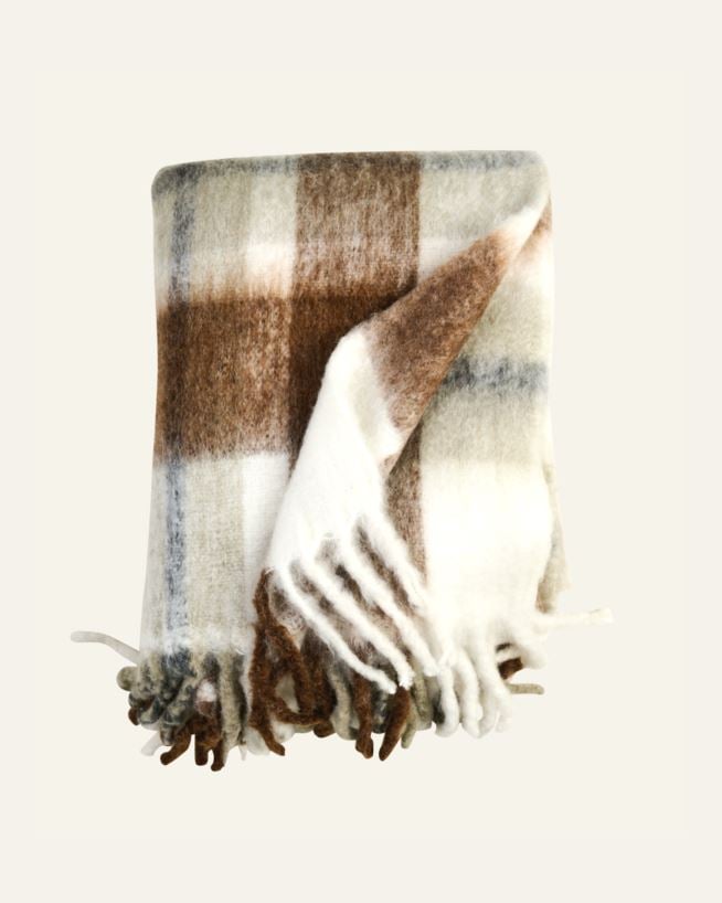 Torkkupeitto moniväri/ruskea - 130x170 cm moniväri/ruskea - 1