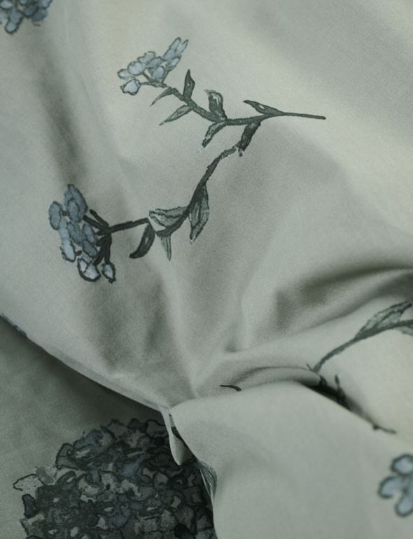 Pussilakanasetti satiinipuuvillaa vihreä - 3