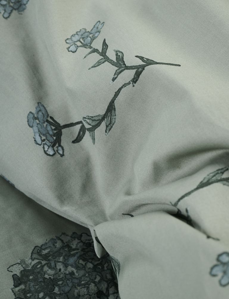 Pussilakanasetti satiinipuuvillaa vihreä - 3