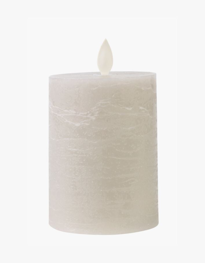 Led-pöytäkynttilä hiekka - 7,5x7,5x10 cm hiekka - 1