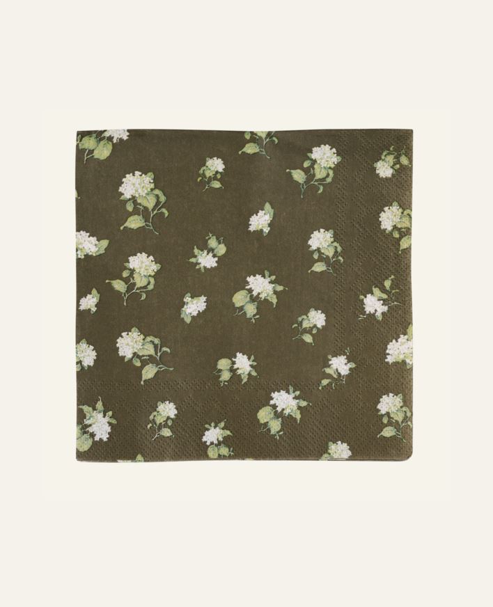 Paperiservetit moniväri/harmaa - 33x33 cm moniväri/harmaa - 1