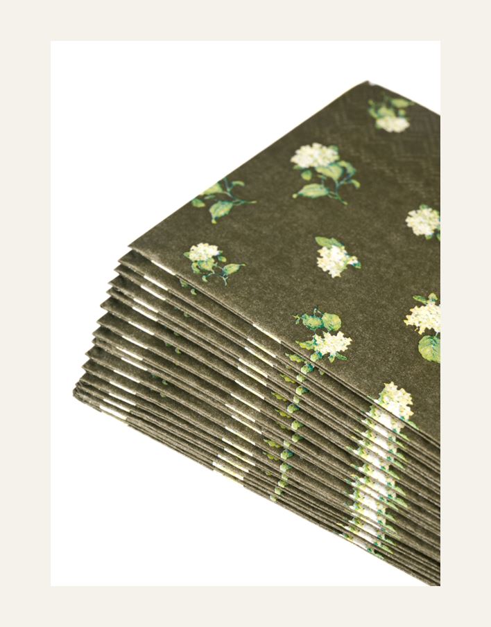 Ruokapaperiservetti moniväri/harmaa - 2