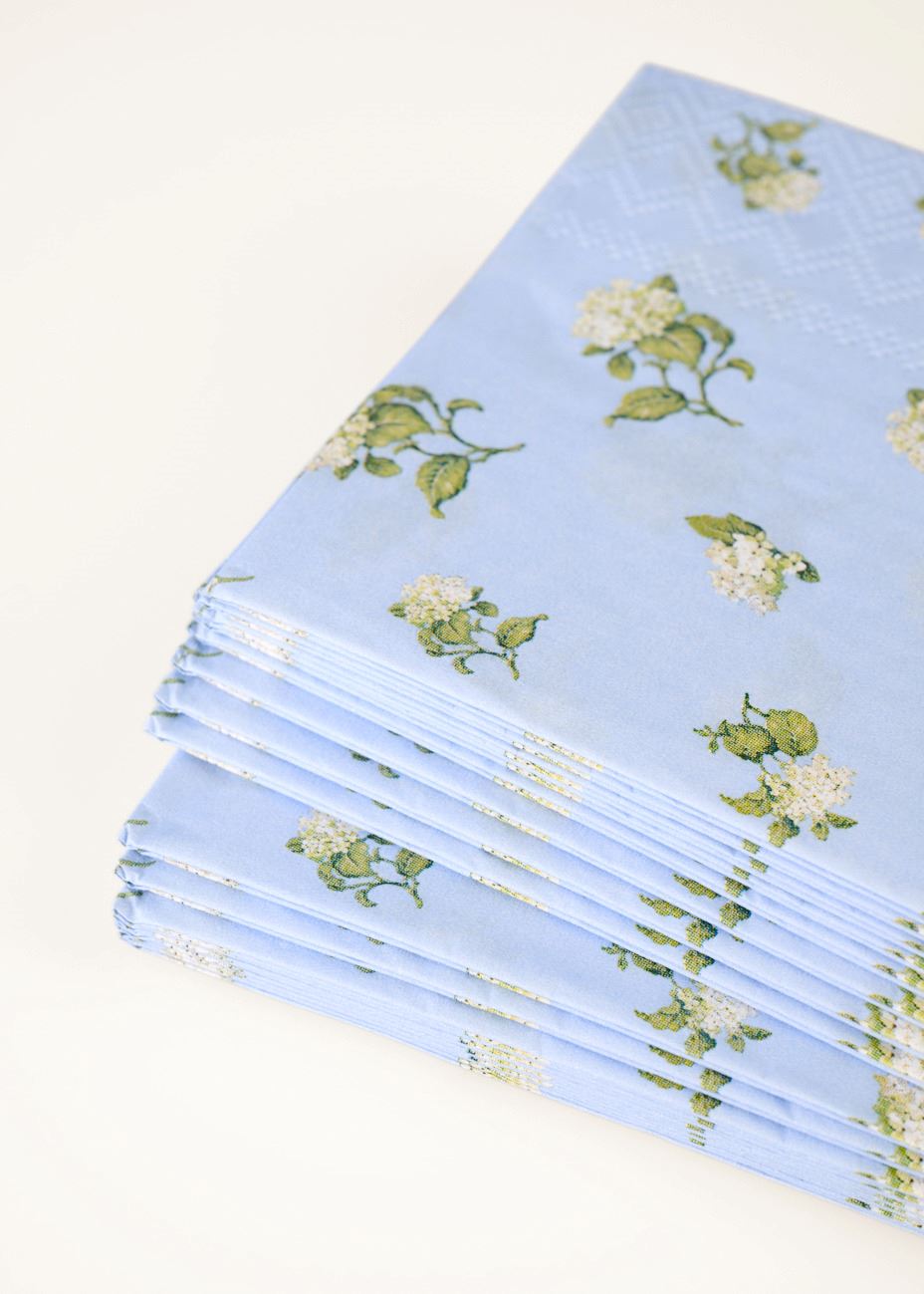 Ruokapaperiservetti moniväri/sininen - 2