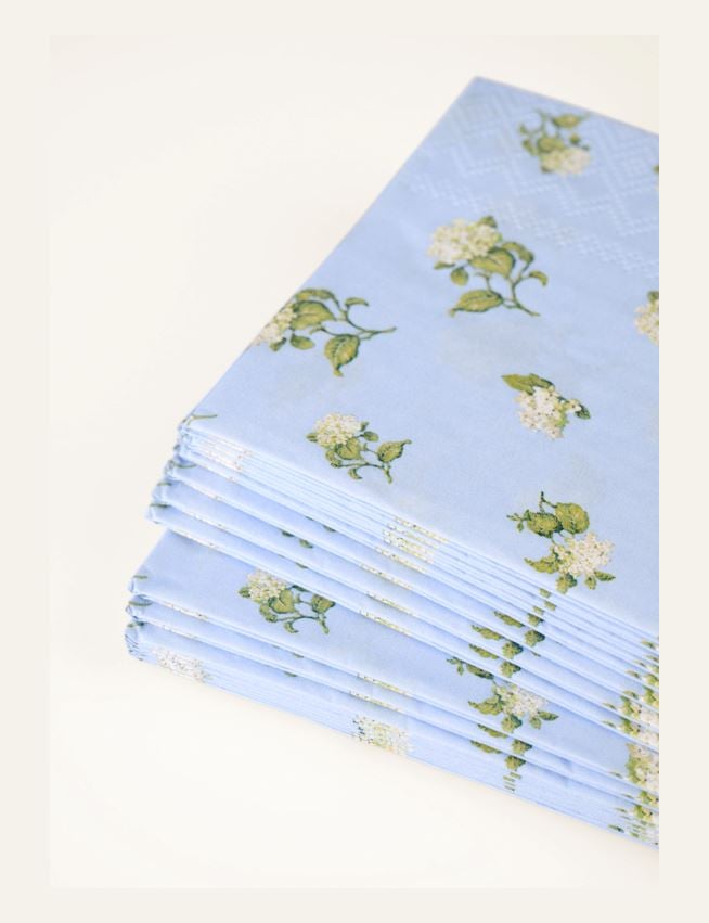 Ruokapaperiservetti moniväri/sininen - 2