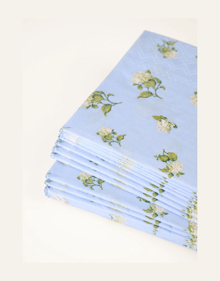 Ruokapaperiservetti moniväri/sininen - 2