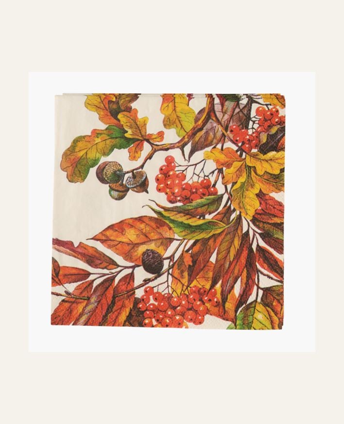 Kahviservetit moniväri/oranssi - 25x25 cm moniväri/oranssi - 1