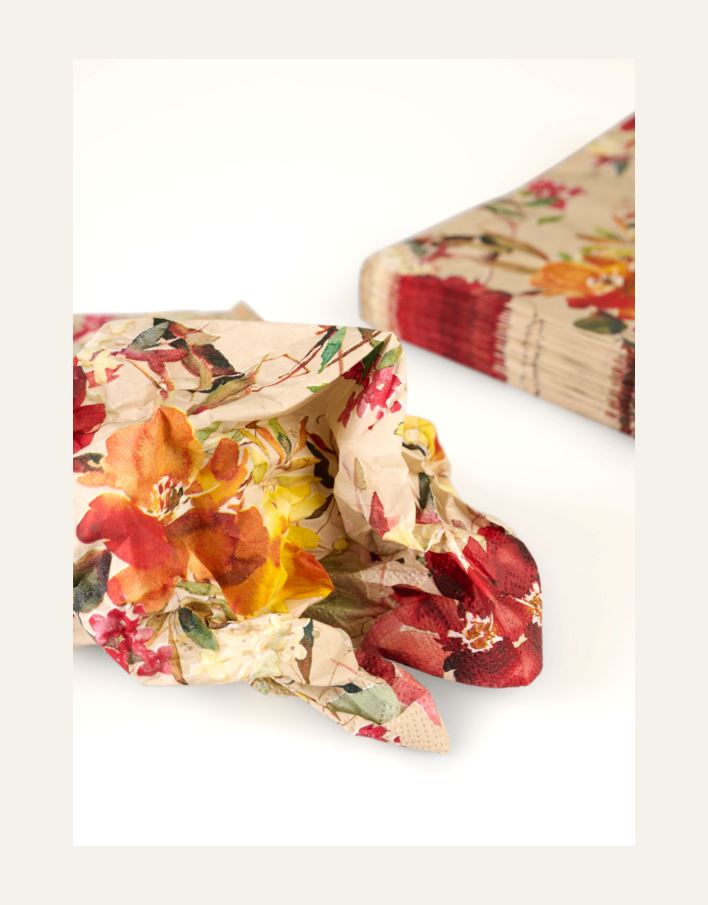 Ruokaservetit moniväri - 3