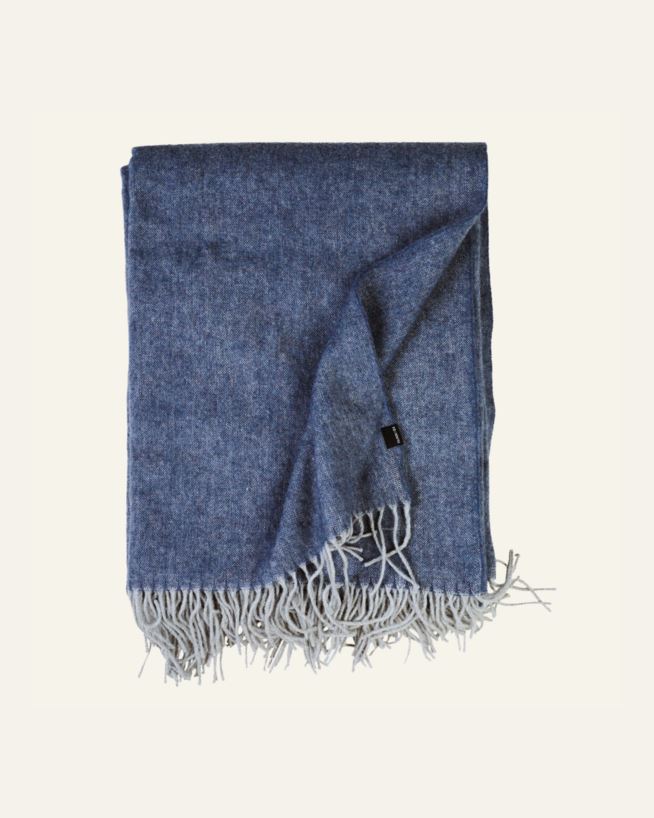 Torkkupeitto sininen - 130x170 cm sininen - 1