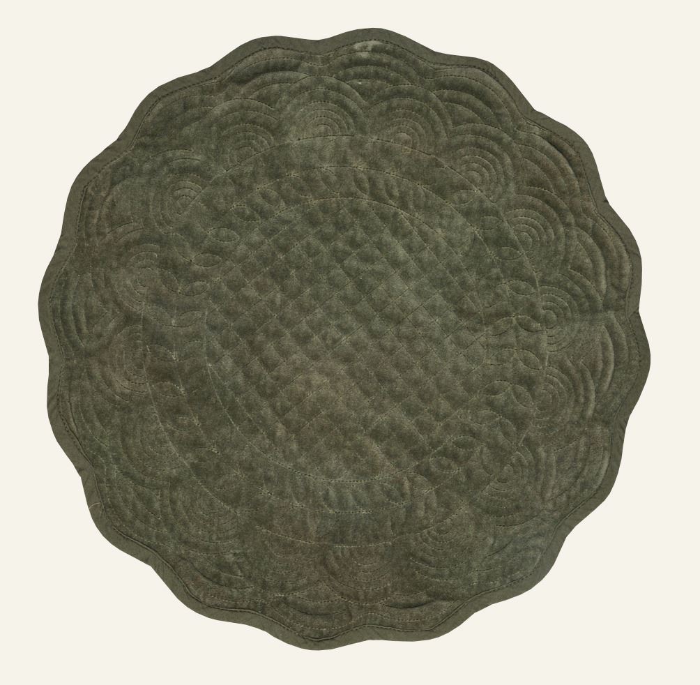 Tabletti tummanvihreä - ø40 cm tummanvihreä - 1
