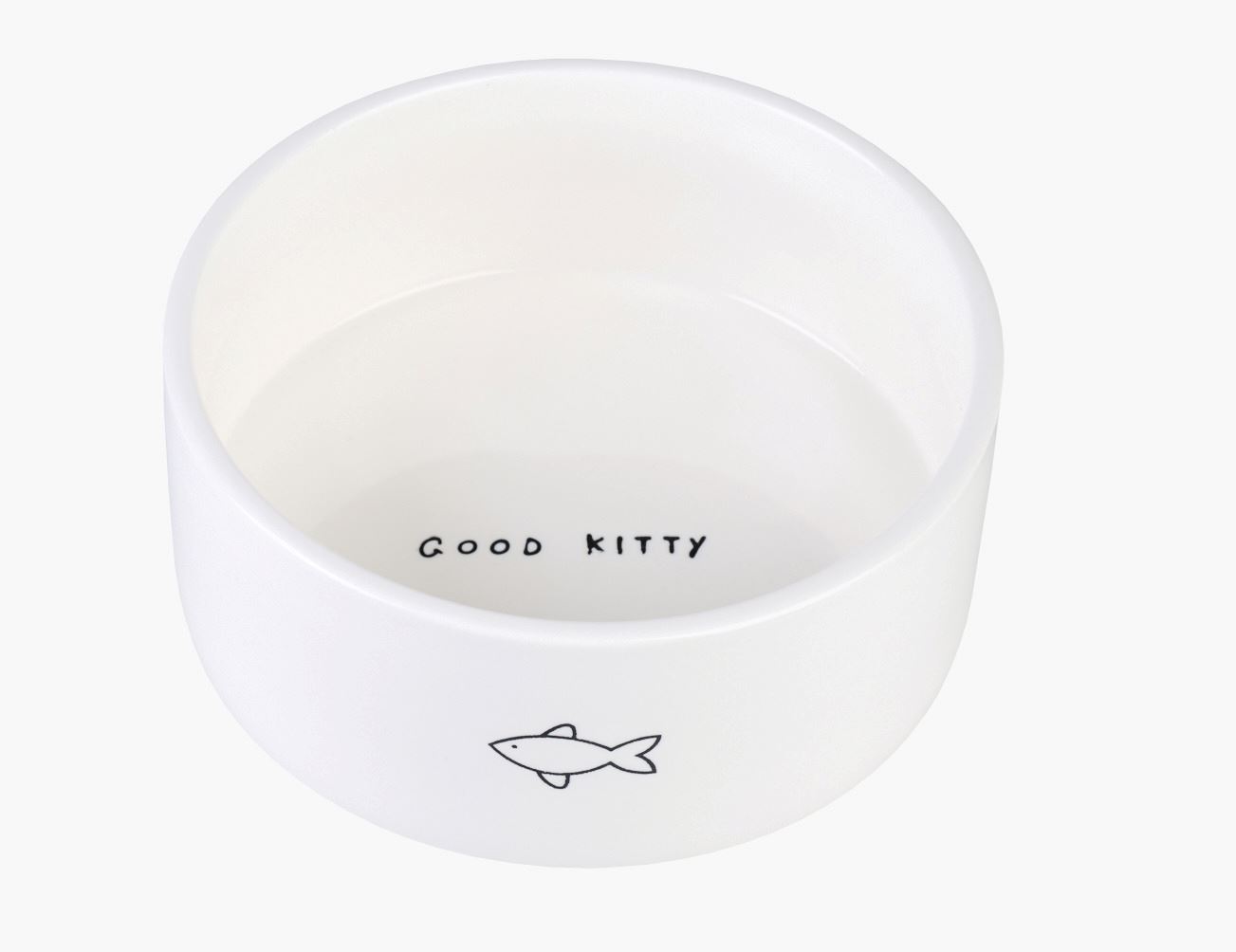 Kissan kulho valkoinen - 2