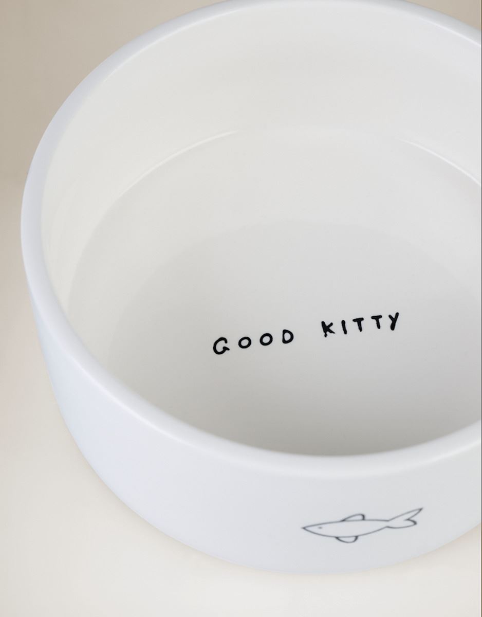 Kissan kulho valkoinen - 4