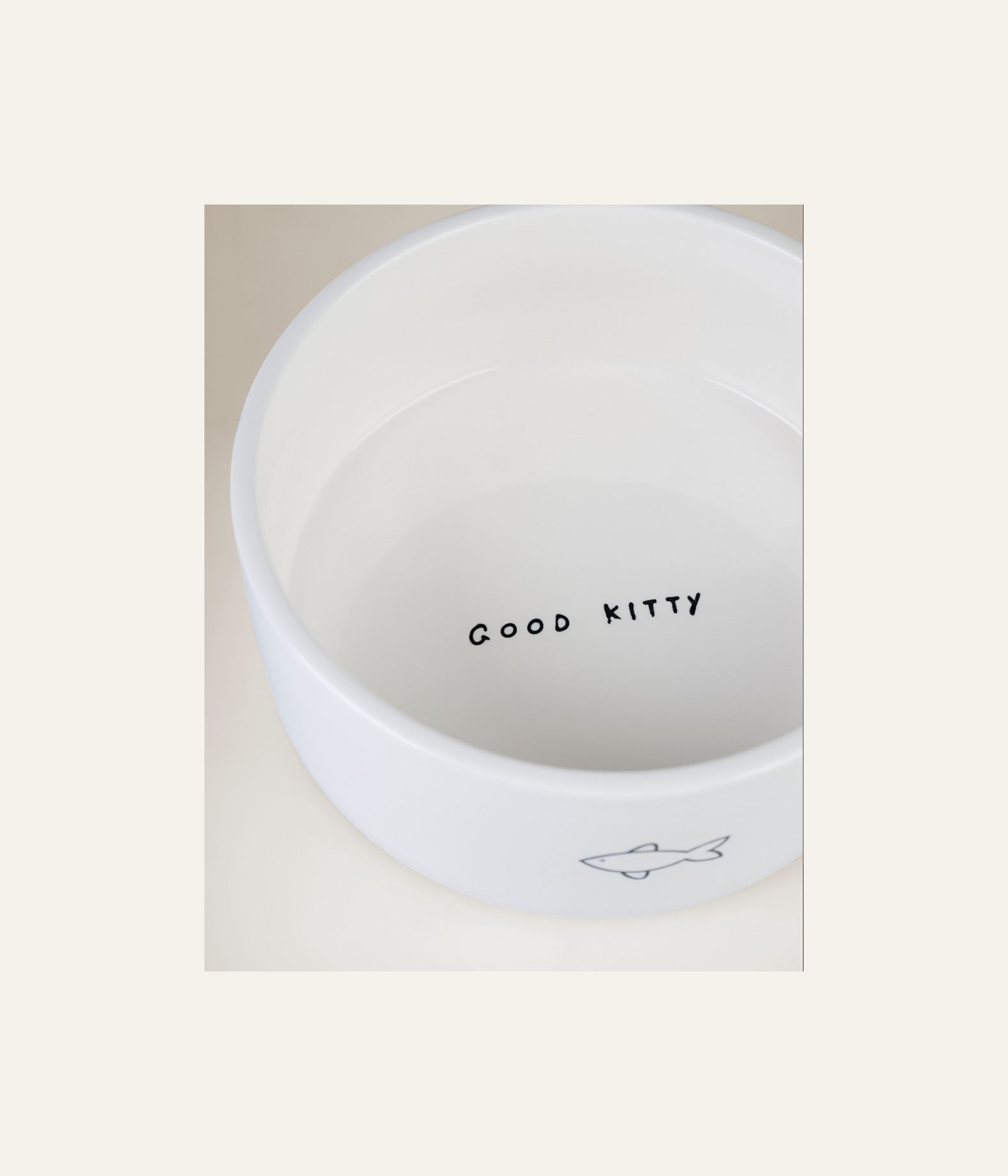 Kissan kulho valkoinen - 4